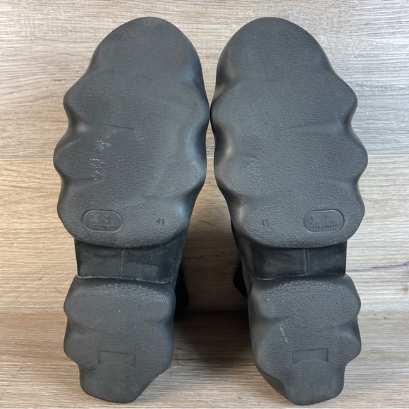 Camper Dub Ankle Pull On Boots Black Suede Women’s 41 US 10 K400078-002 VGUC HTF - Picture 10 of 10